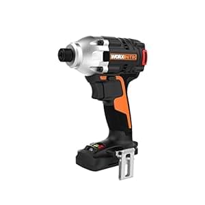 Worx WX261L.9 20V Power Share Brushless Impact Driver (Tool Only) Black Orange