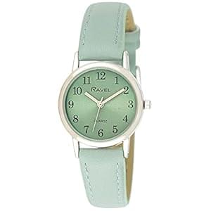 Ravel – Women’s Pastel Coloured Everyday Silver Tone Watch (27mm case)