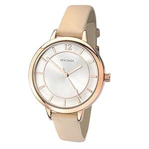 Sekonda 35mm Classic Women’s Rose Gold Case Analogue Quartz Watch