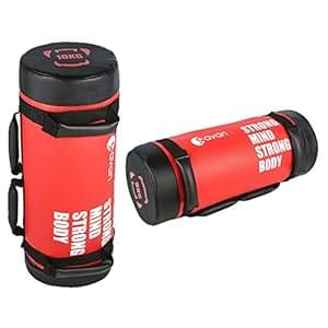 AKT Power Bag Sandbag with Filler – 5-20 kg (11-44 lb) Weight Filled Sand Bag for Training Exercise, Powerlifting and Functional Workout, 1 PC