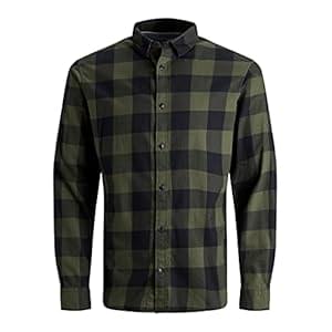 Jack and Jones Mens Gingham Shirt