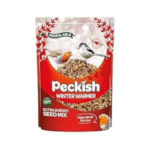 1kg Winter Warmer Seed Mix, Bird Feed/Food, Use In Hanging Seed Feeders, Ground Feeders And On Bird Tables